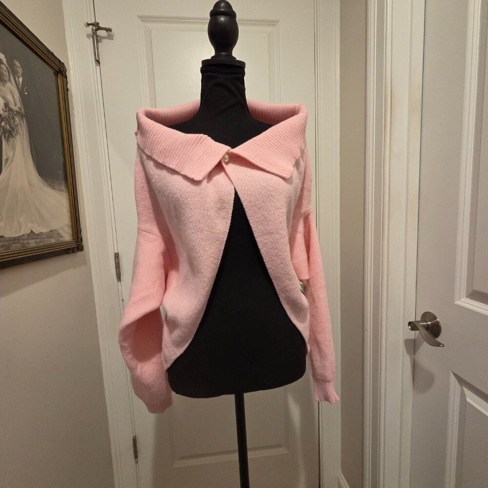 Shein Women's Gorgeous Cardigan Button-Up Sweater Size 9/10